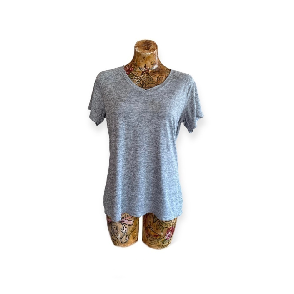 Danskin gray tshirt top XLarge casual athletic attire
